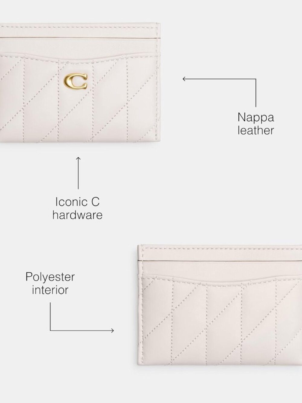 Coach Essential Card Case - Picture 3 of 5